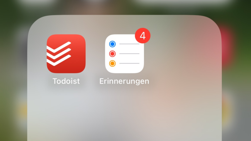 Import Todos in Apple “Reminders” App